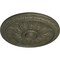 Ekena Millwork Kirke Ceiling Medallion (Fits Canopies up to 3 3/4"), Hand-Painted Witch Hazel, 15 3/4"OD x 5/8"P CM16KIWHF - alternate 2